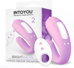 INTOYOU Brightmauve akkus szilikon párvibrátor