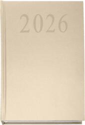  Naptár tervező A5 napi 2026 bézs (SKDEAB1683)