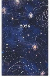 TopTimer Naptár tervező A5 heti keskeny Toptimer Joy galaxis (2026) (NKJ018GU)