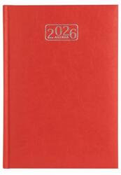 Victoria Office Naptár tervező A5 napi Victoria Office Chrono piros (2026 évi) (NVCA5P)