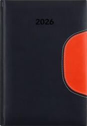 Dayliner Naptár tervező B5 heti Dayliner Memphis fekete-narancs (2026) (NMB5FKNU)