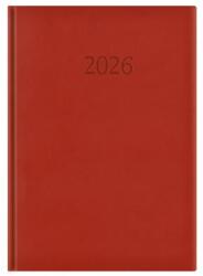 TopTimer Naptár tervező A4 napi Toptimer Wide bordó (2026) (NKW024BU)