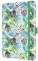 Sigel Naptár A5 heti 2026 kemény borító Sigel Jolie Green Jungle Fever (SIJ6355)