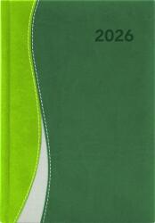 Dayliner Naptár tervező A5 heti Dayliner Dubai zöld-zöld (2026) (NDA5HZZU)