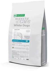  Nature's Protection Nature's Protection Superior Care Fehér Szőrű Kutyáknak - fehér hallal 10kg