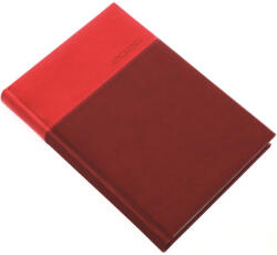 Realsystem Határidőnapló Lux A/5, napi fehér lapokkal piros Realsystem 2026 - delfinbuvar