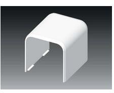 KOPOS Parapetcsatorna illesztéstakaró 60X60-hoz 60mm-sz 60mm-mé műanyag szimmetrikus EKE KOPOS - 8542_HB (8542_HB)