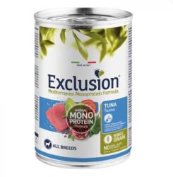 Exclusion Mediterraneo Monoprotein Tuna konzerv kutyák számára 400 g - csui