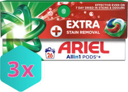 Ariel All in 1 mosókapszula 26 db-os Extra Folteltávolító KARTON - 4 db (K8700216765305)
