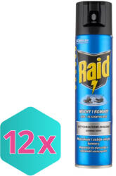 Raid légy- és szúnyogírtó aeroszol 400ml KARTON - 12 db (K8711800137873)