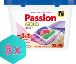 Passion Gold 3in1 mosókapszula színes ruhákhoz 28db KARTON 8x28 db (K4260145991588)