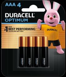 Duracell Optimum, alkáli elem, AAA Boost, 4 db (10PP110050)