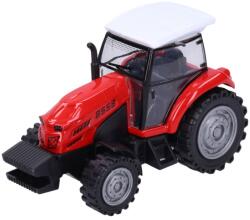 Wiky Felhúzható fém traktor 10, 5 cm - piros