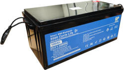 Realpower RP 25, 2V 100Ah lítium vasfoszfát (LiFePo4) akkumulátor / bluetooth, kemping, hajó, hobby (RP-LFP25.6V100AH-BT)