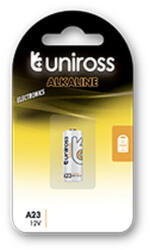 Uniross A23/23A 12V alkáli elem 1db/csomag (U1A23) - mostelado