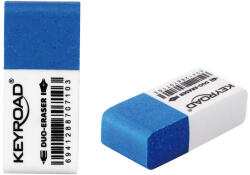 Keyroad Radír Fehér-Kék PVC Mentes Duo (O54298DB)