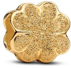 Pandora ékszer Texturált lóhere shine mini charm 764047C00