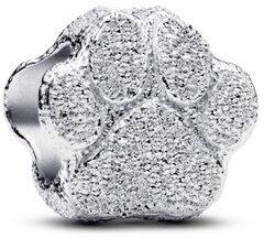 Pandora ékszer Texturált tappancs ezüst mini charm 794043C00