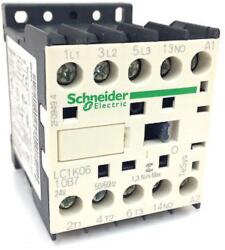 Schneider Electric SCHNEIDER LC1K0610B7 (mágnesk) 2.2kW/400VAC-3 3-Z 24VAC 1-z csavaros (LC1K0610B7)