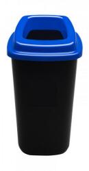 Plafor Sort szelektív hulladékgyűjtő, szemetes 45L fekete/kék - klin