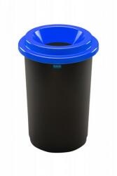 Plafor ECO kerek, henger szemetes 50L fekete/kék - klin