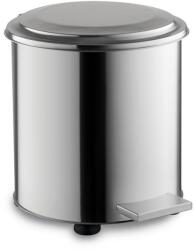 Dayco Metal Rozsdamentes Ipari pedálos szemetes, 40L, fényes - klin