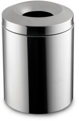 Dayco Metal Rozsdamentes acél tűzálló szemetes, 5 L, fényes
