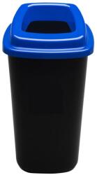 Plafor Sort szelektív hulladékgyűjtő, szemetes 28L kék/fekete - klin