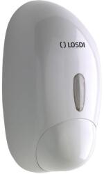 LOSDI folyékony szappan adagoló, fehér 0, 9 literes - klin