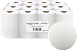 Alpha Mini tekercses kéztörlő 2 réteg 50m cellulóz 12 tekercs/zsugor - klin