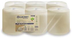 LUCART ECO Natural tekercses kéztörlő 2 rétegű, 450lap, 135m, 6tekercs/zsugor, 48zsugor/raklap - klin