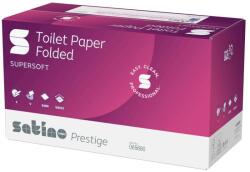 WEPA Satino Wepa Prestige hajtogatott toalettpapír cellulóz 2 réteg, 9, 8x21cm, 30x300 lap - klin
