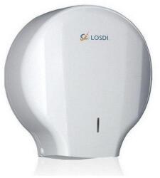 LOSDI mini toalettpapír adagoló ABS fehér - klin