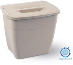 PLANET Koala szemetes, fedővel 6L (Hanging Bucket) mink (tejeskávé) színű - klin