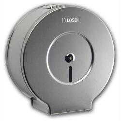 LOSDI Rozsdamentes mini toalettpapír adagoló acél matt