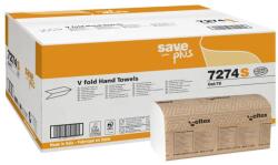 Celtex Save Plus V hajtogatott kéztörlő recy, 2 réteg, 25x21cm, 15x200 lap - klin
