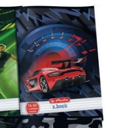 Herlitz Autós Herlitz Piros autó 1. osztályos vonalas füzet (A5/14-32) (H_2024_09540972_auto)