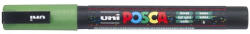 uni Dekormarker 0, 9-1, 3mm, Uni-Posca PC-3ML csillámló zöld (2UPC3MLZ) - nyomtass-olcson