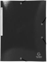 Exacompta Gumis mappa, karton, A4, EXACOMPTA "Iderama", fekete (EX55821E) - kreativjatek