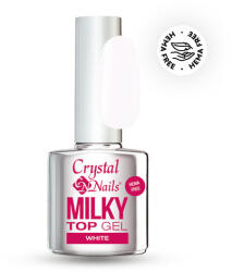  Crystal Nails - HEMA FREE - MILKY TOP GEL - WHITE - 4ML - THF