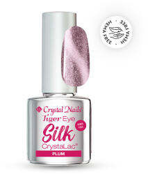 Crystal Nails - TIGER EYE SILK HEMA FREE CRYSTALAC - PLUM - 4ML