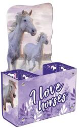 DERFORM Lovas asztali tolltartó - Violet (PPSKO25)