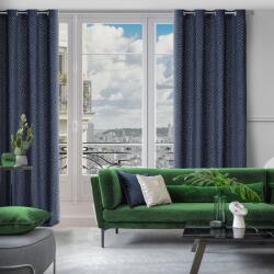 Takoy PIERRE CARDIN Matt bársony sötétítő függöny INGA jacquard geometriai mintával