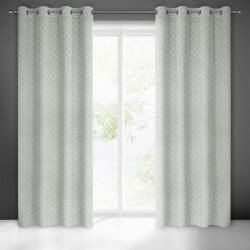 Takoy Puha bársony sötétítő függöny JULIA dombornyomott geometriai legyezőmintával