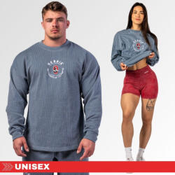 NEBBIA - Unisex oversized felső SIGNATURE 797 (blue) (XXL) - NEBBIA