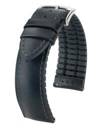 Hirsch James Fekete óraszíj - 19mm / L -120/80mm