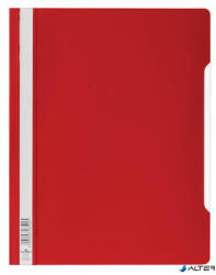 DURABLE Gyorsfűző, PP, A4+, DURABLE, piros (257003) - alter
