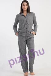 Vienetta Hosszúnadrágos női gombos pizsama (NPI6921 S)