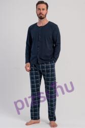 Vienetta Hosszúnadrágos gombos férfi pizsama (FPI2543 M)