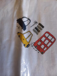 Mintás textil pelenka 1db